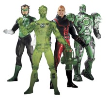 Green Lantern Series 4 Action Figure Set 17 cm